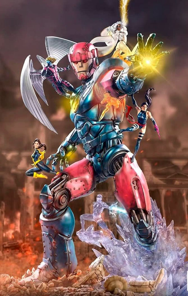 X-Men vs Sentinel #3 Deluxe Statue - X-Men - BDS Art Scale 1/10 - Marvel Comics