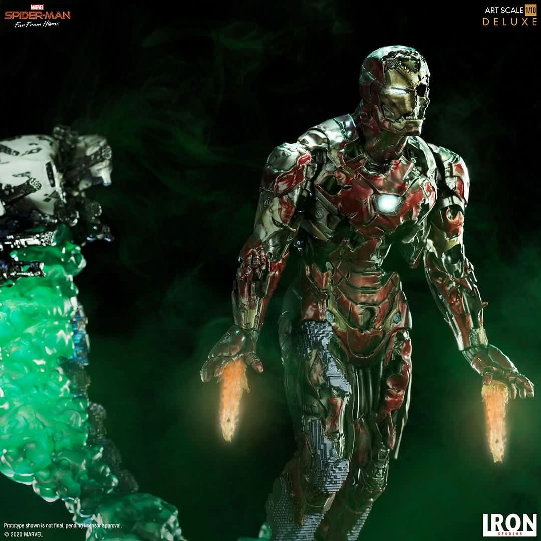 Iron Man Illusion Deluxe Statue - Spider-Man: Far From Home - Art Scale 1/10 - Iron Studios
