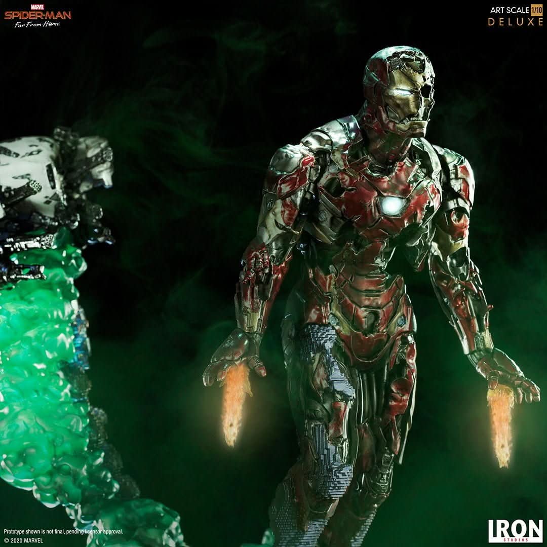 Iron Man Illusion Deluxe Statue - Spider-Man: Far From Home - Art Scale 1/10 - Iron Studios