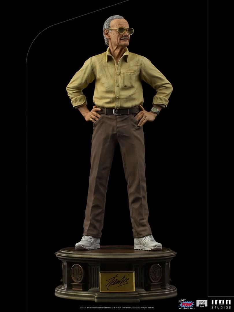 Stan Lee Statue - Pow - Legacy Replica 1/4 - Iron Studios