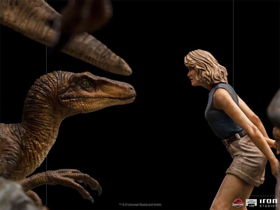 Diorama The Final Scene - Jurassic Park - Demi Scale 1/20