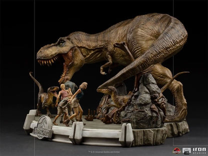 Diorama The Final Scene - Jurassic Park - Demi Scale 1/20