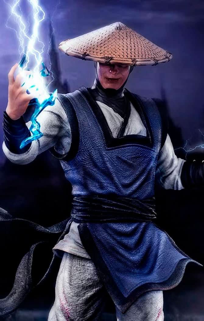 Raiden Statue - Mortal Kombat - Art Scale 1/10