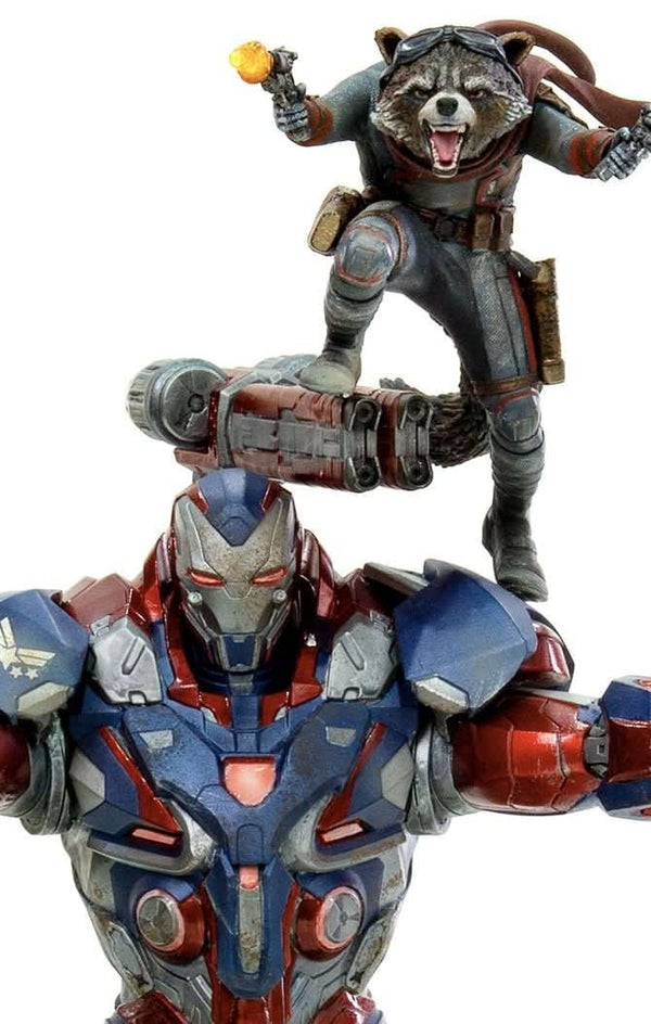Iron Patriot & Rocket Statue - Avengers: Endgame - Art Scale 1/10