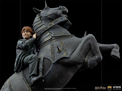 Statue Ron Weasley at the Wizard Chess - Harry Potter - Art Scale 1/10