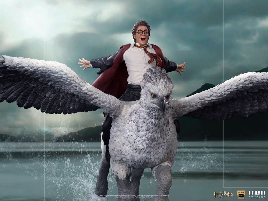 Statue Harry Potter and Buckbeak - Harry Potter - Art Scale 1/10