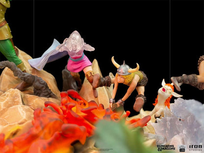Tiamat Battle Diorama Statue - Dungeons and Dragons - Demi Art 1/20 - Iron Studios