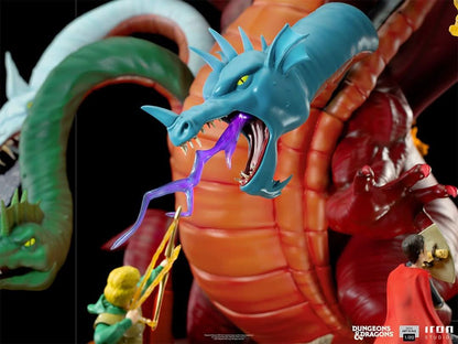 Tiamat Battle Diorama Statue - Dungeons and Dragons - Demi Art 1/20 - Iron Studios