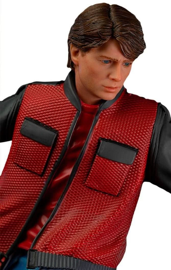 Marty McFly on Hoverboard Statue - Back to the Future - Art Scale 1/10