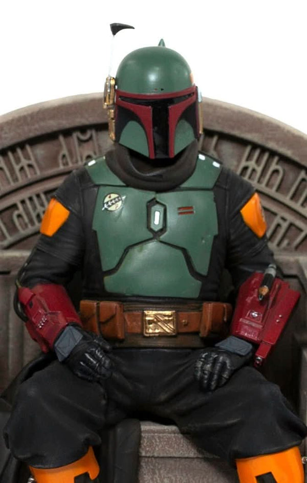 Statue Boba Fett on Throne - Star Wars: The Mandalorian - Art Scale 1/10