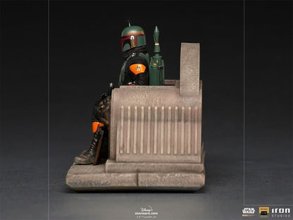 Statue Boba Fett on Throne - Star Wars: The Mandalorian - Art Scale 1/10