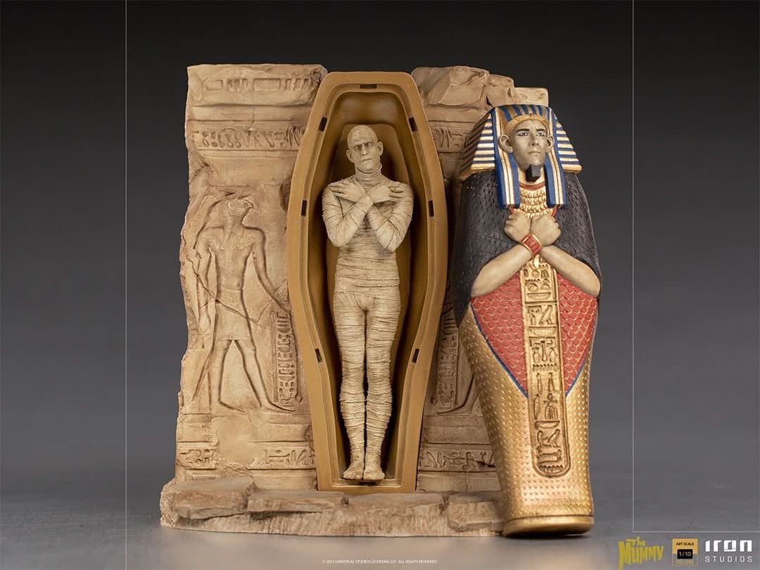 Statue The Mummy Deluxe - Universal Monsters - Art Scale 1/10