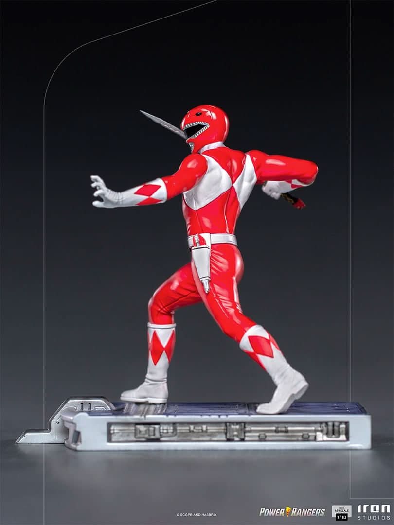 Red Ranger Statue - Mighty Morphin Power Rangers - BDS Art Scale 1/1/10 - Iron Studios