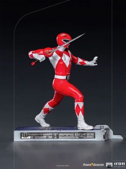 Red Ranger Statue - Mighty Morphin Power Rangers - BDS Art Scale 1/1/10 - Iron Studios