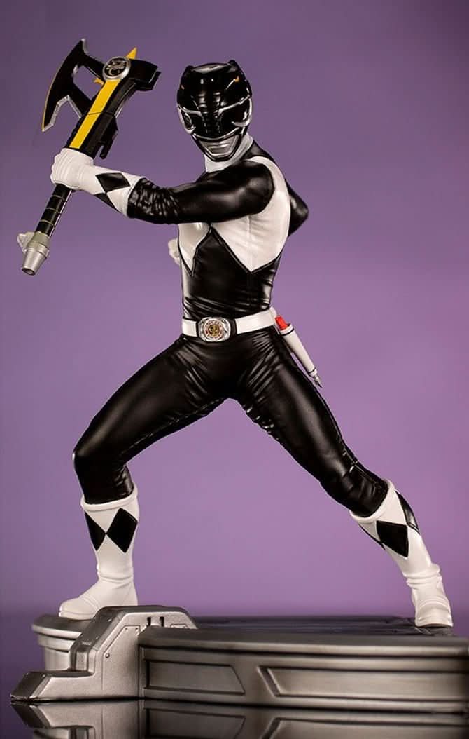 Black Ranger Statue - Mighty Morphin Power Rangers - BDS Art Scale 1/10 - Iron Studios