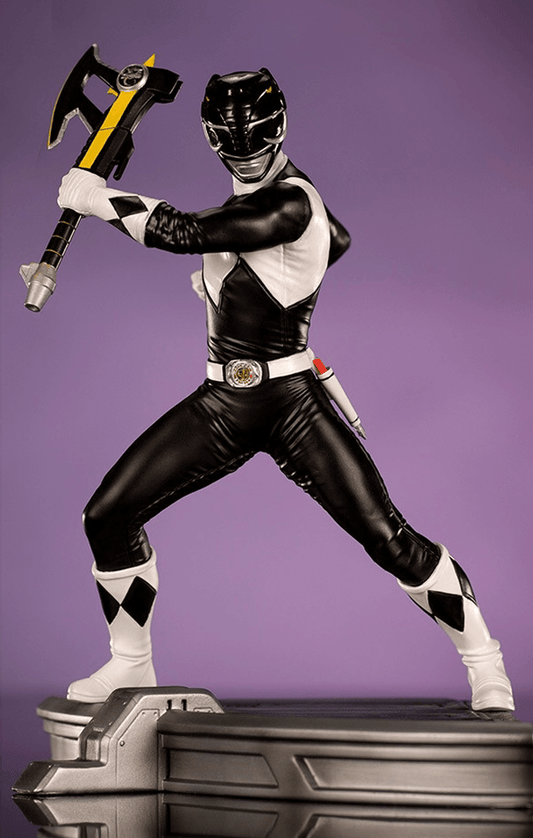 Black Ranger Statue - Mighty Morphin Power Rangers - BDS Art Scale 1/10 - Iron Studios