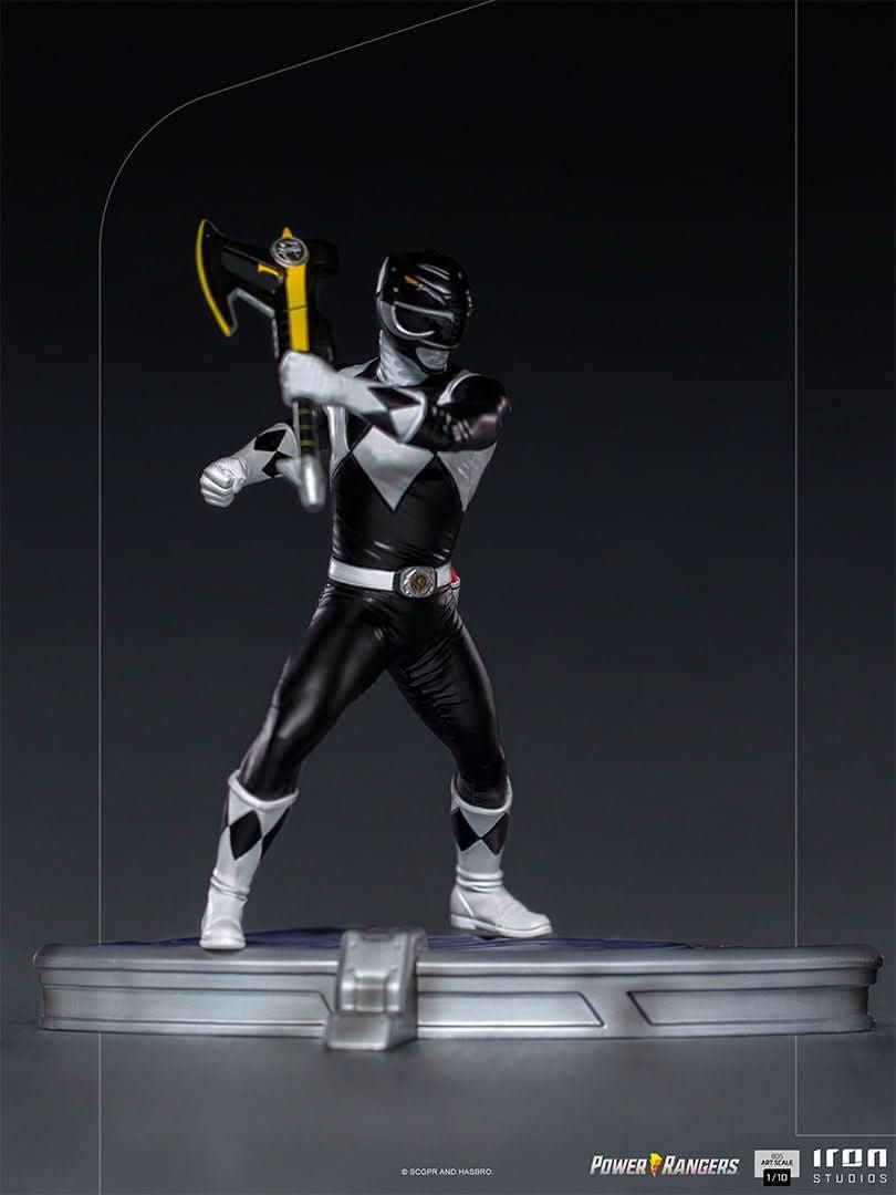 Black Ranger Statue - Mighty Morphin Power Rangers - BDS Art Scale 1/10 - Iron Studios