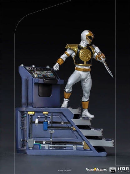 White Ranger Statue - Mighty Morphin Power Rangers - BDS Art Scale 1/10 - Iron Studios