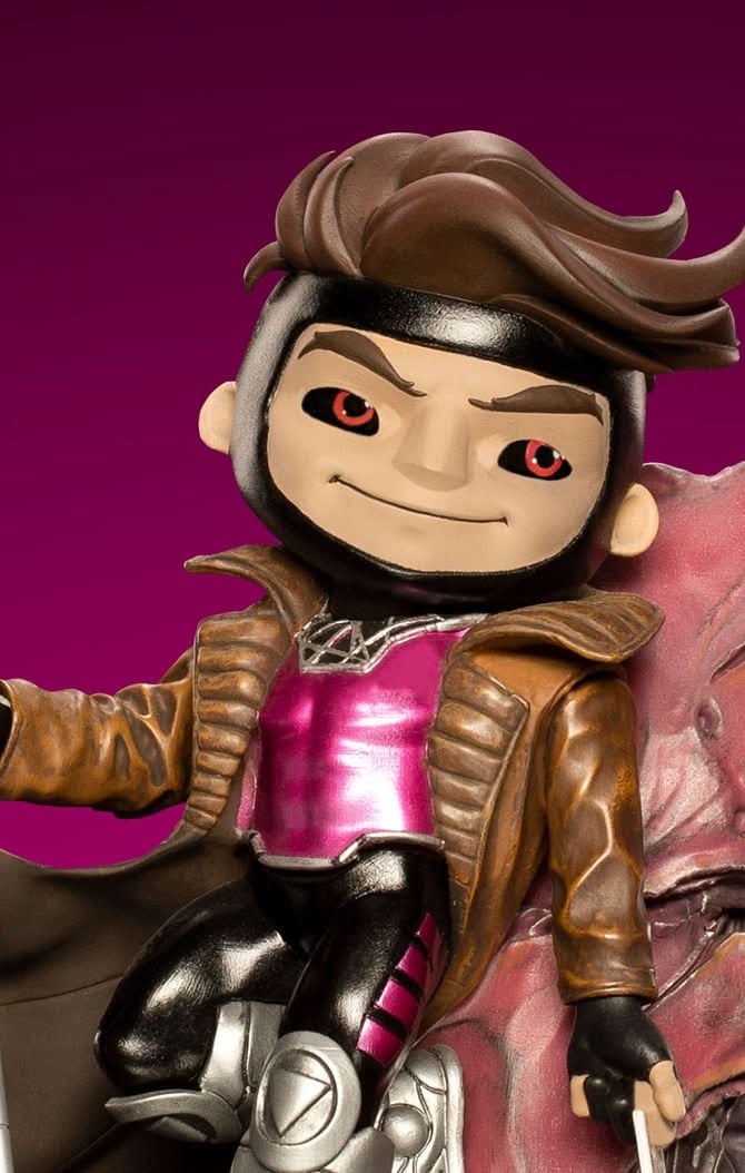 Gambit Statue - X-Men - Minico - Iron Studios