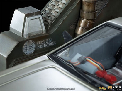 Delorean Full Set Deluxe Statue - Back to the Future II - Art Scale 1/10 - Iron Studios
