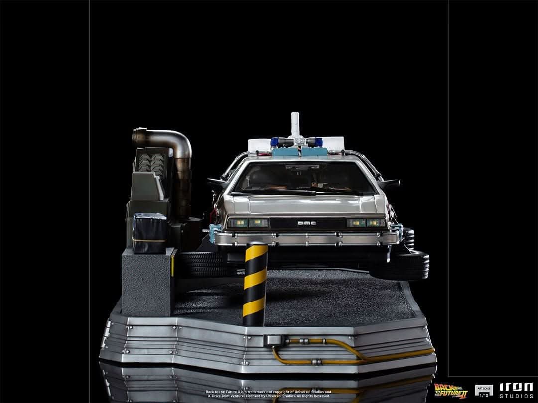 Delorean Statue - Back to the Future II - Art Scale 1/10 - Iron Studios