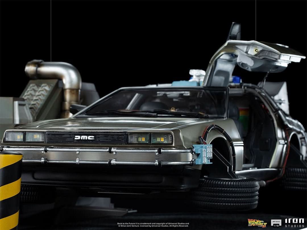 Delorean Statue - Back to the Future II - Art Scale 1/10 - Iron Studios