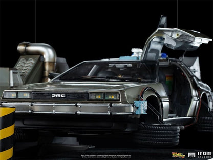 Delorean Statue - Back to the Future II - Art Scale 1/10 - Iron Studios