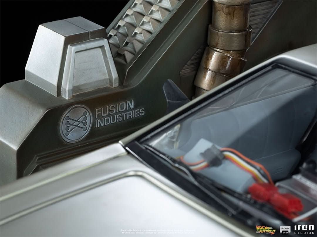 Delorean Statue - Back to the Future II - Art Scale 1/10 - Iron Studios