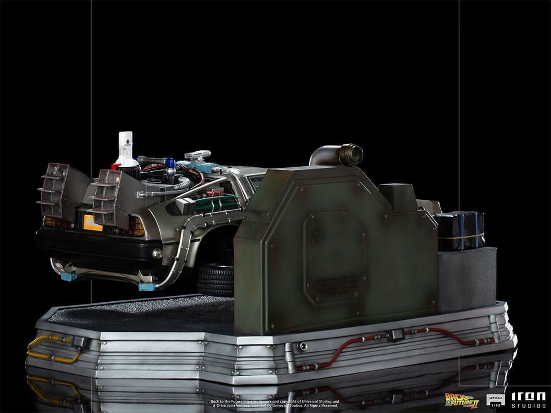 Delorean Statue - Back to the Future II - Art Scale 1/10 - Iron Studios