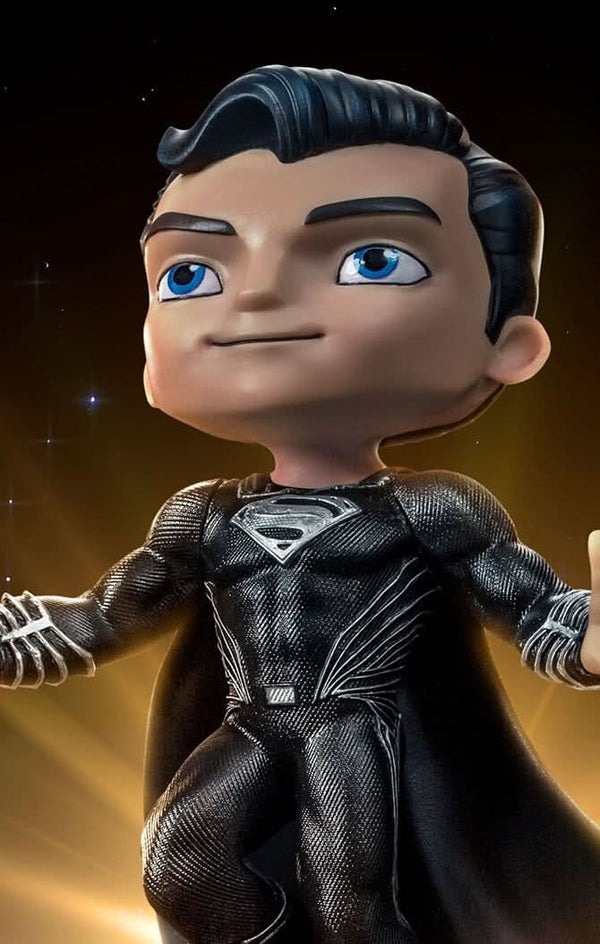 Superman Black Suit Figurine - Zack Snyder's Justice League - Mini Co.