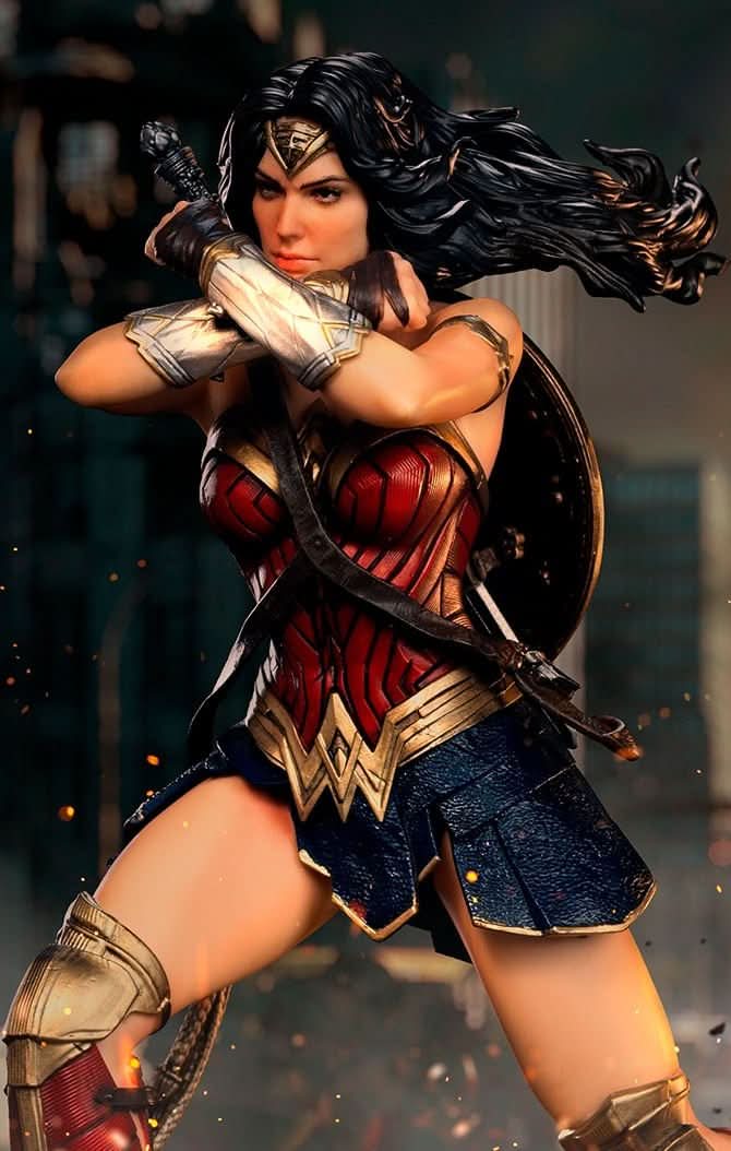Wonder Woman Statue - Zack Snyder's Justice League - BDS Art Scale 1/10 - Iron Studios