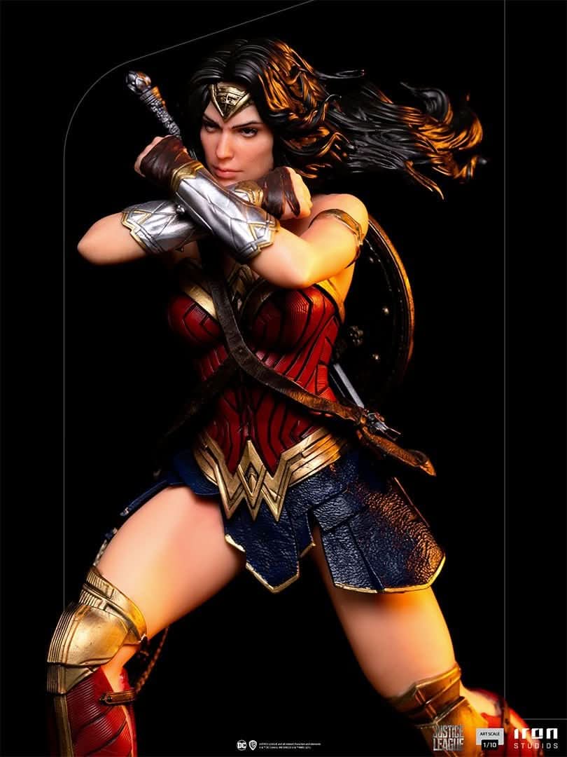 Wonder Woman Statue - Zack Snyder's Justice League - BDS Art Scale 1/10 - Iron Studios