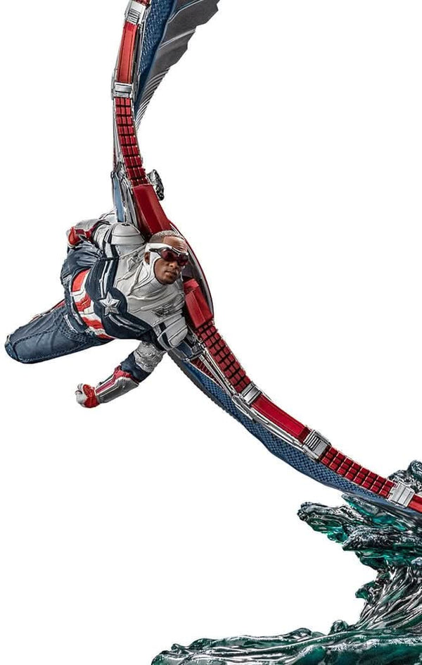 Captain America Sam Wilson Statue - The Falcon and the Winter Soldier - BDS Art Scale 1/10 - Iron Studios