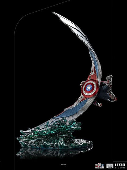 Captain America Sam Wilson Statue - The Falcon and the Winter Soldier - BDS Art Scale 1/10 - Iron Studios