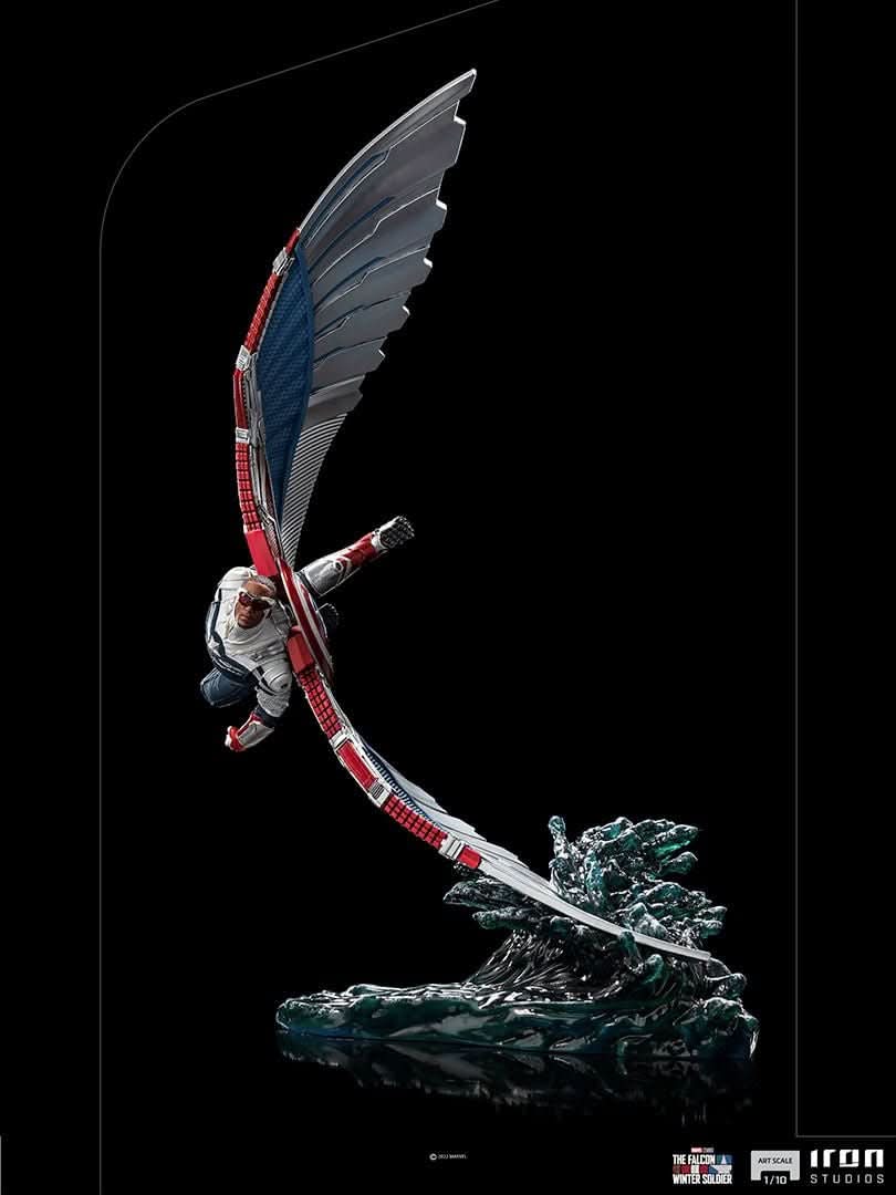 Captain America Sam Wilson Statue - The Falcon and the Winter Soldier - BDS Art Scale 1/10 - Iron Studios
