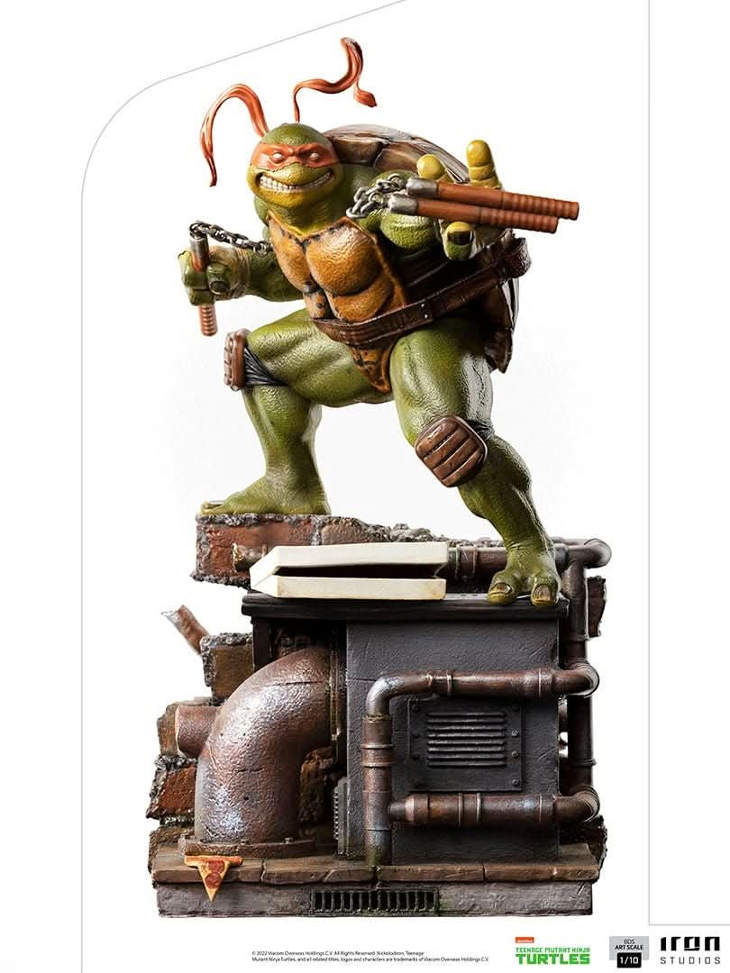 Michelangelo Statue - Teenage Mutant Ninja Turtles - BDS Art Scale 1/10 - Iron Studios
