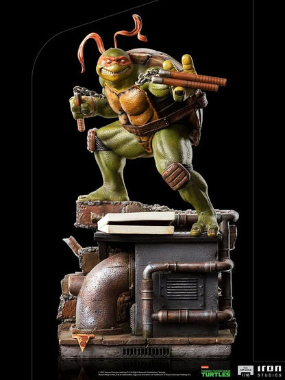 Michelangelo Statue - Teenage Mutant Ninja Turtles - BDS Art Scale 1/10 - Iron Studios