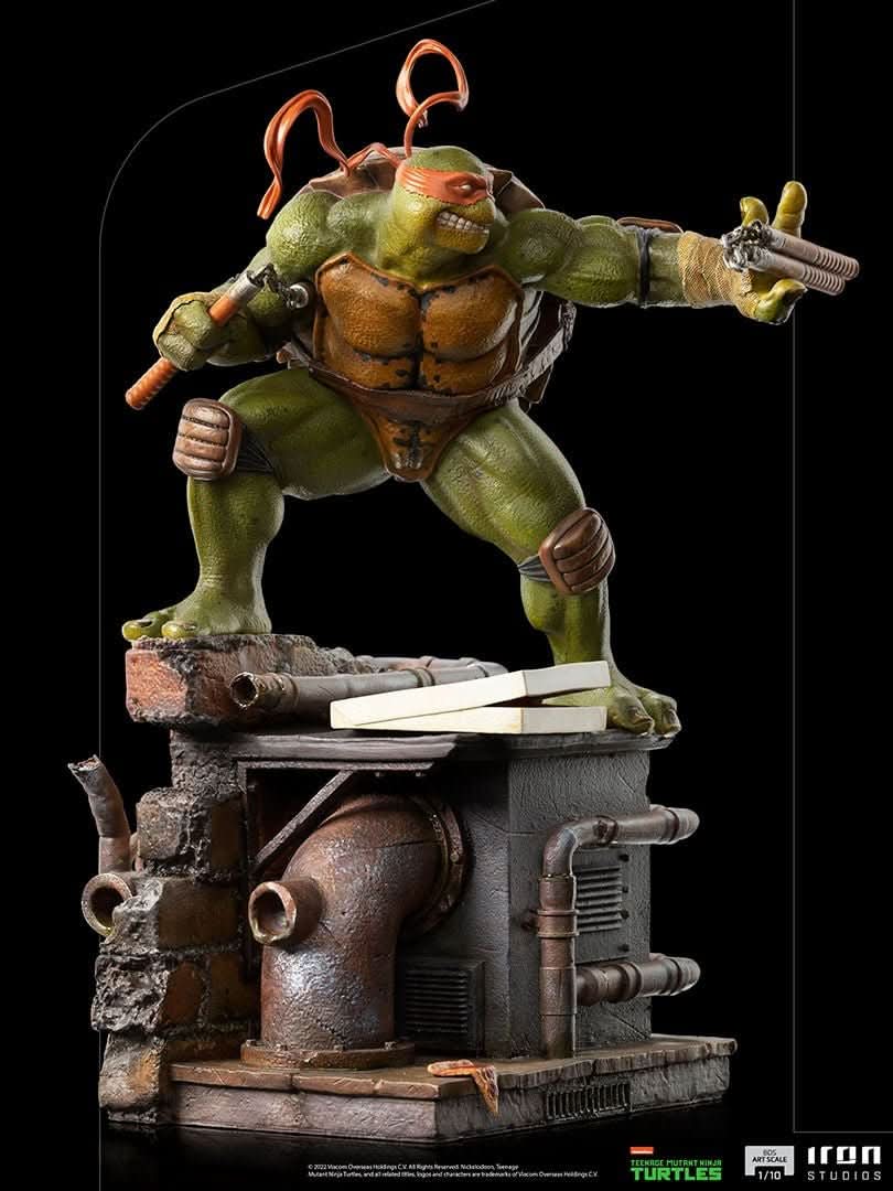 Michelangelo Statue - Teenage Mutant Ninja Turtles - BDS Art Scale 1/10 - Iron Studios