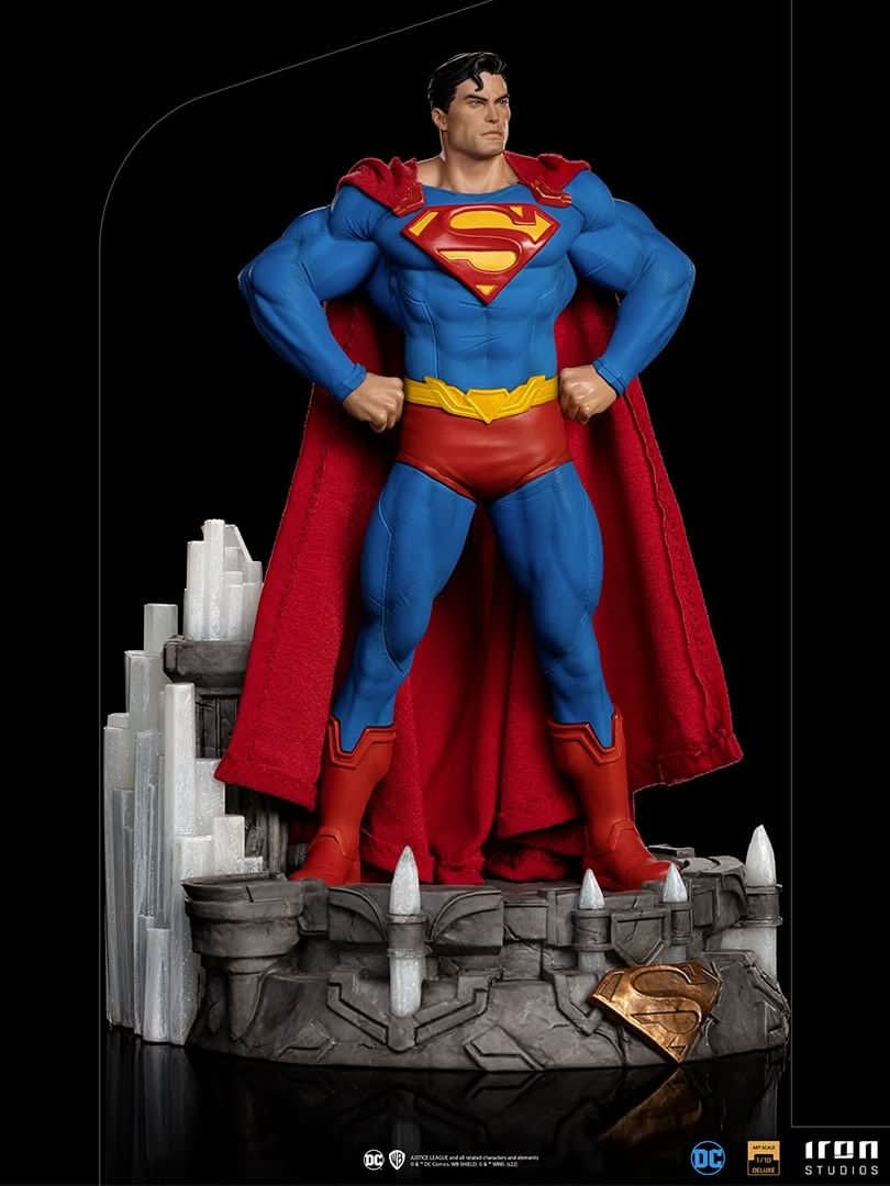 Superman Unleashed Statue - DC Comics - Art Scale 1/10 - Iron Studios