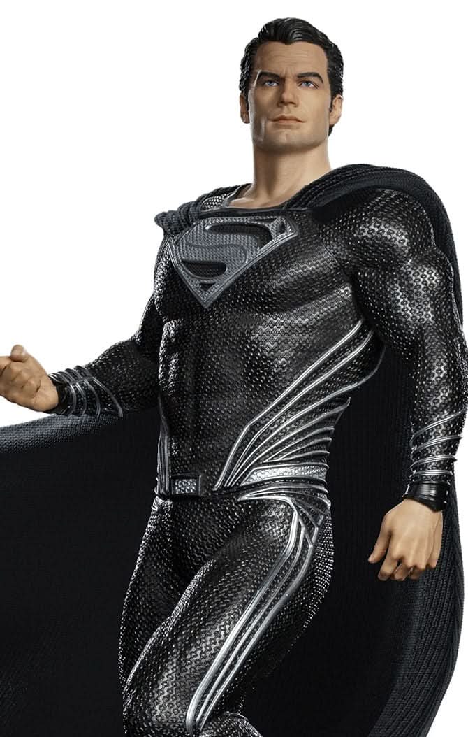 Superman Black Suit Statue - Zack Snyder's Justice League - Legacy Replica 1/4