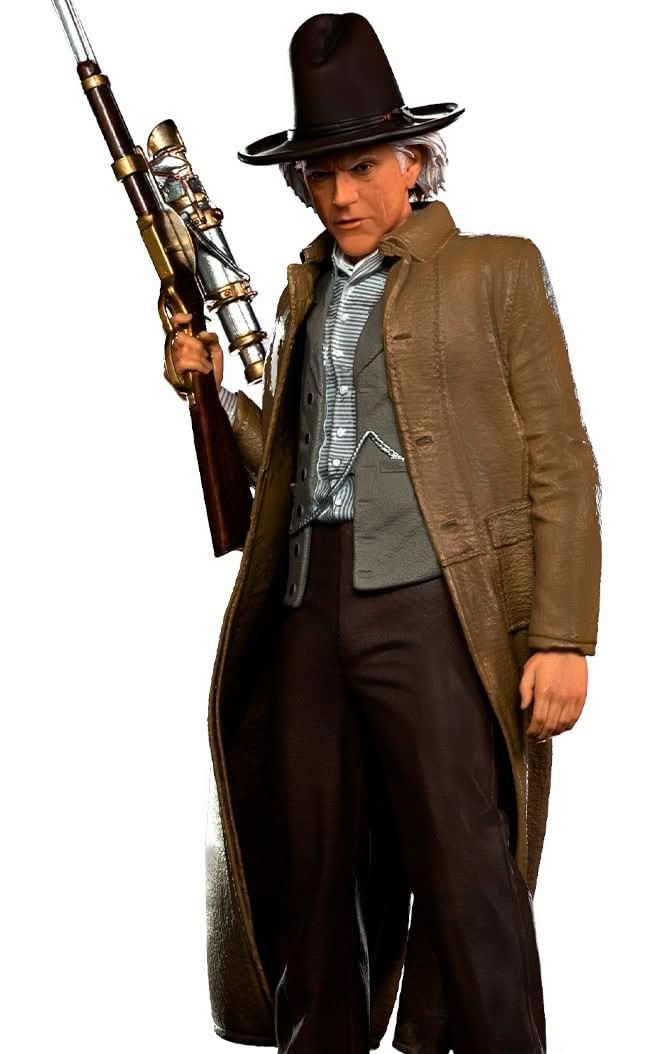 Doc Brown Statue - Back to the Future III - Art Scale 1/10