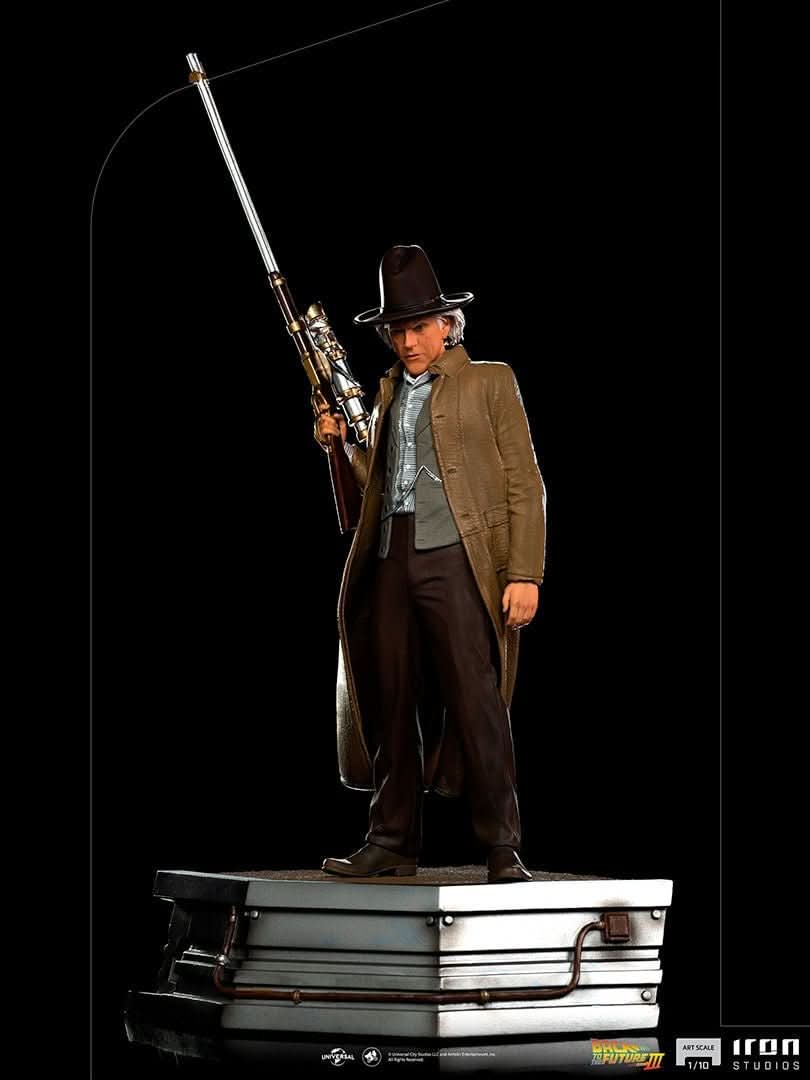 Statue Doc Brown - Back to the Future III - Art Scale 1/10