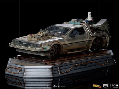 Delorean Statue - Back to the Future III - Art Scale 1/10 - Iron Studios