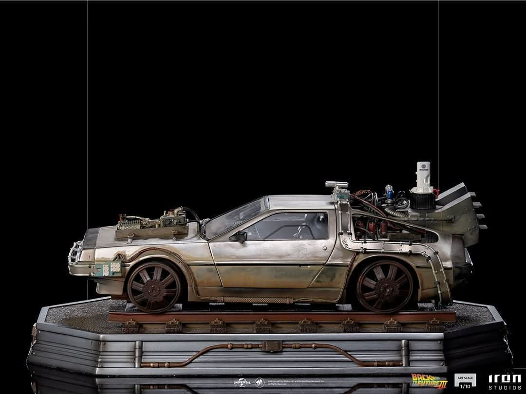 Delorean Statue - Back to the Future III - Art Scale 1/10 - Iron Studios