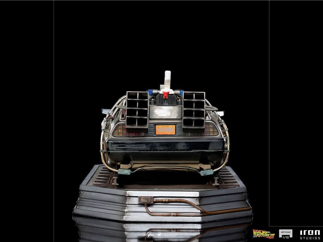 Delorean Statue - Back to the Future III - Art Scale 1/10 - Iron Studios
