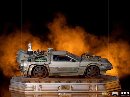 Delorean Statue - Back to the Future III - Art Scale 1/10 - Iron Studios