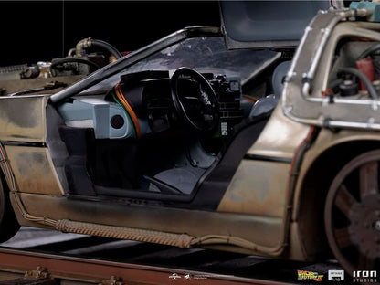 Delorean Statue - Back to the Future III - Art Scale 1/10 - Iron Studios