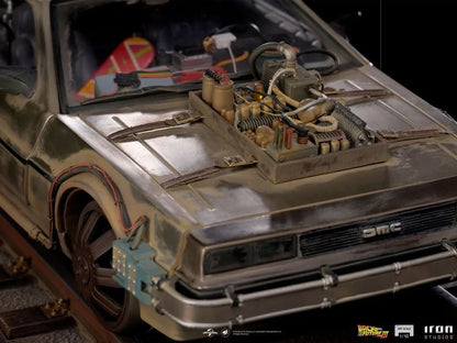 Delorean Statue - Back to the Future III - Art Scale 1/10 - Iron Studios