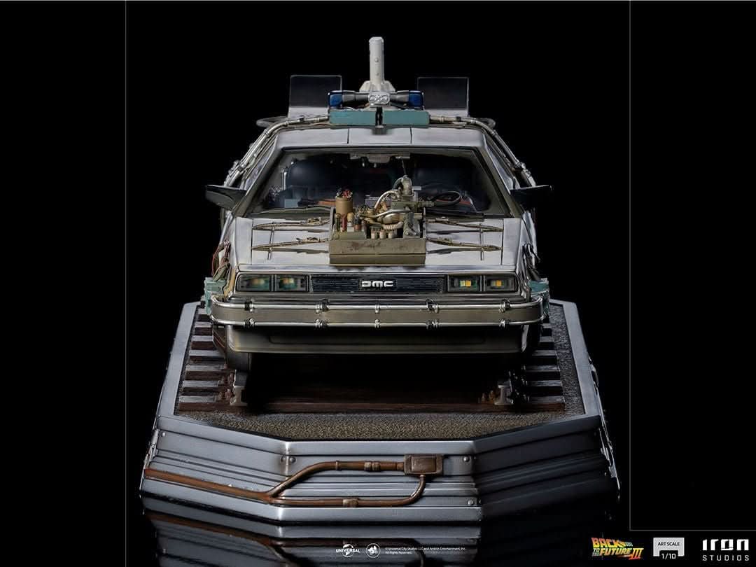 Delorean Statue - Back to the Future III - Art Scale 1/10 - Iron Studios