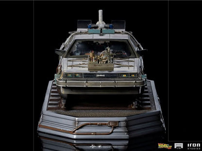 Delorean Statue - Back to the Future III - Art Scale 1/10 - Iron Studios